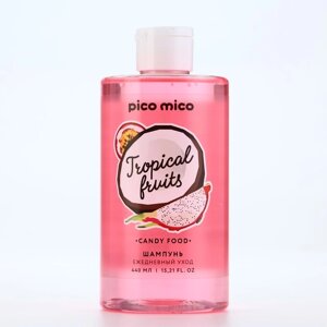 Шампунь для волос, 440 мл, аромат тропические фрукты, PICO MICO
