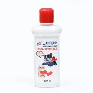 Шампунь 'МОЙ ВЫБОР' гипоаллергенный, для чувствительной кожи, для собаки кошек, 200 мл