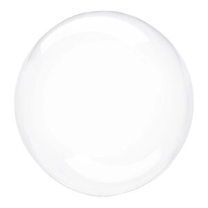 Шар полимерный 18' Bubble, кристалл, прозрачный