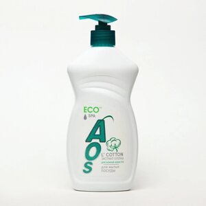Средство для мытья посуды AOS экстракт хлопка ЭКО, 450 гр