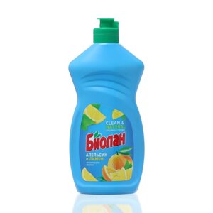 Средство для мытья посуды 'Биолан' апельсин-лимон, 450 мл