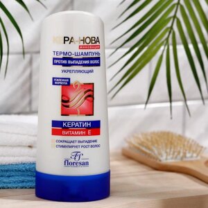 Термо-шампунь укрепляющий против выпадения волос Floresan 'Кера-Нова'400 мл