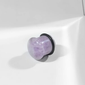 Тоннель 'Аметист'd10 мм, цвет фиолетовый