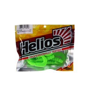 Твистер Helios Din 3 Lime, 7.9 см, 6 шт. (HS-33-008)
