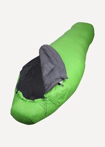 Спальный мешок пуховой "Adventure Comfort" 240 СПЛАВ Зеленый / 240L