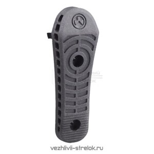 Тыльник приклада для M4 Magpul PTS Материал - Пластик / Резина. Цвет - Черный (Арт. MAG315-BLK)