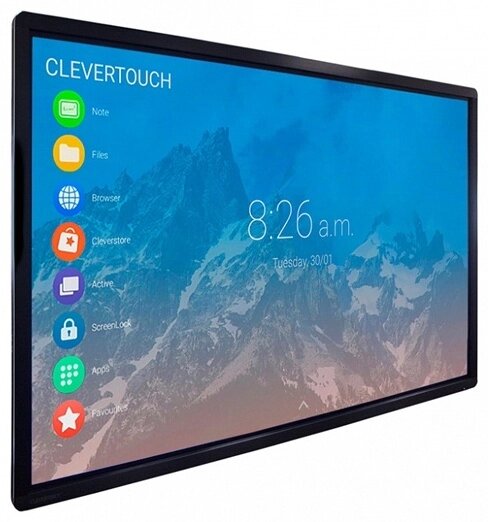 Интерактивная доска Clevertouch IMPACT 2 75" S75SF от компании Интернет-магазин спортивных товаров Metasport - фото 1