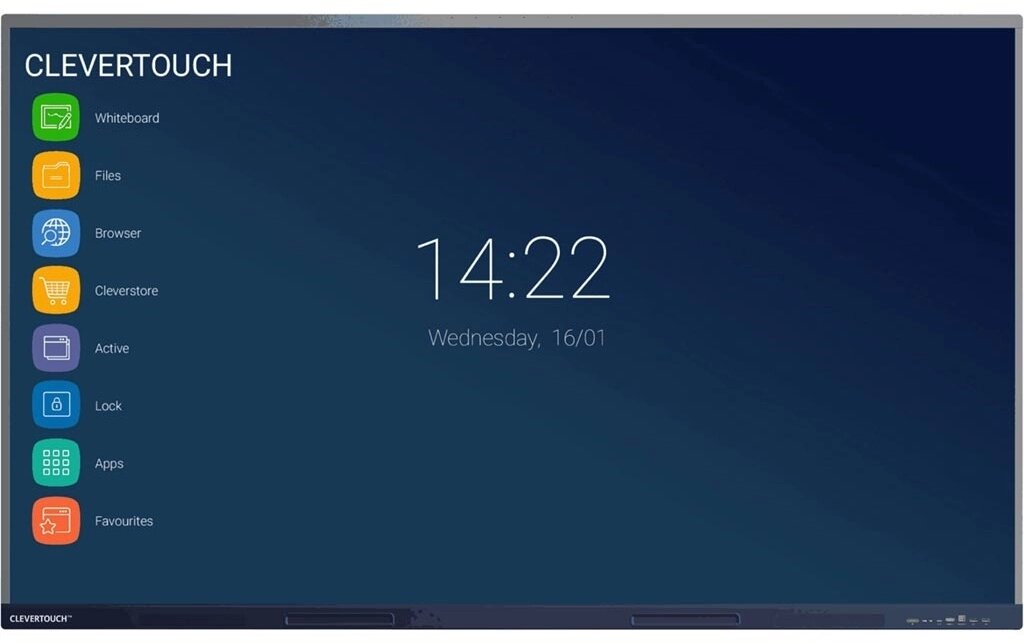 Интерактивная панель Clevertouch Impact Max S65SG 65 дюйм от компании Интернет-магазин спортивных товаров Metasport - фото 1