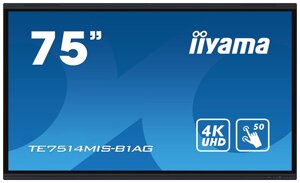 Интерактивная панель Iiyama TE7514MIS-B1AG 75 дюйм