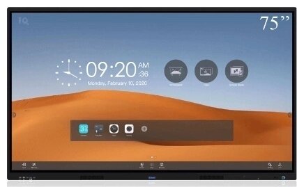 Интерактивная панель IQTouch HA1100 PRO 75 дюйм от компании Интернет-магазин спортивных товаров Metasport - фото 1