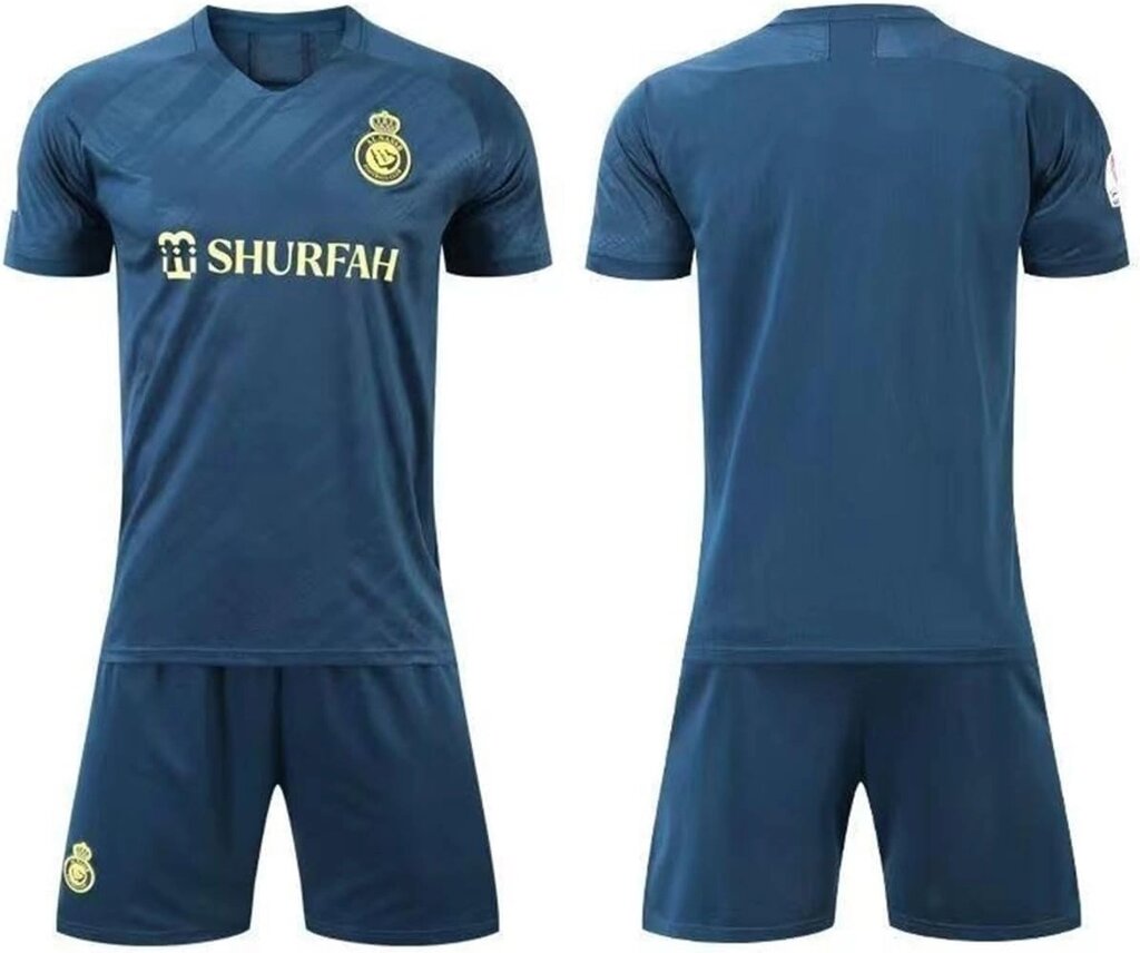 Комплект FIRST Al-Nassr Kit Blue Shirt and Shorts 2022 / 2023 синий 44 от компании Интернет-магазин спортивных товаров Metasport - фото 1