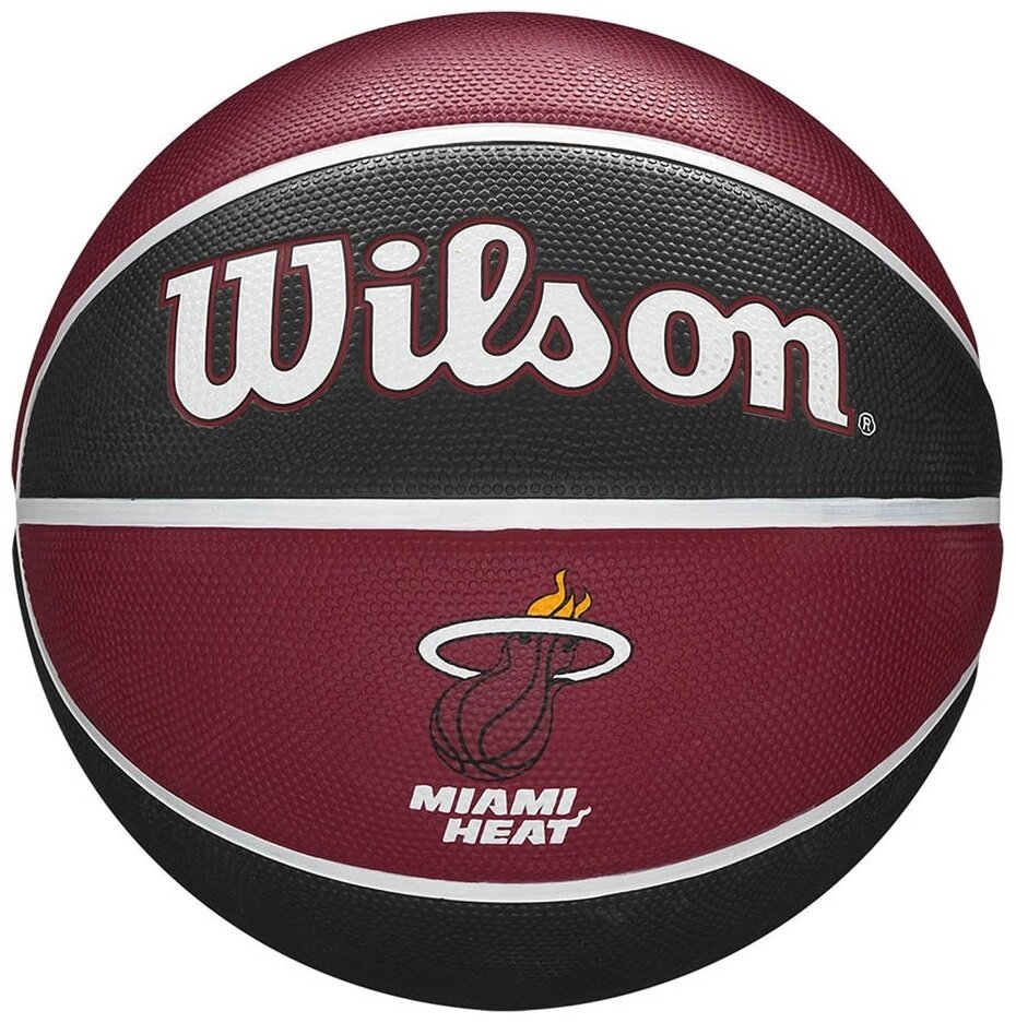 Мяч Wilson Wilson NBA Team Tribute Miami Heat WTB1300XBMIA 7 для баскетбола 7 D749—780 от компании Интернет-магазин спортивных товаров Metasport - фото 1