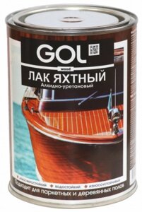 Лак Яхтный GOL wood (0,8 кг)