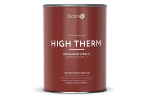 Термостойкий лак Elcon в банках 1,0 л 0,8 кг.