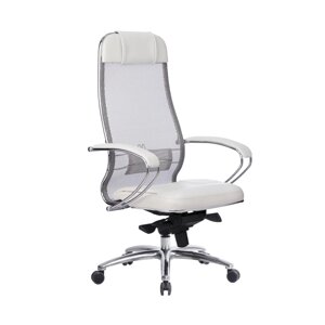 Кресло офисное Samurai SL-1.04 Белый лебедь