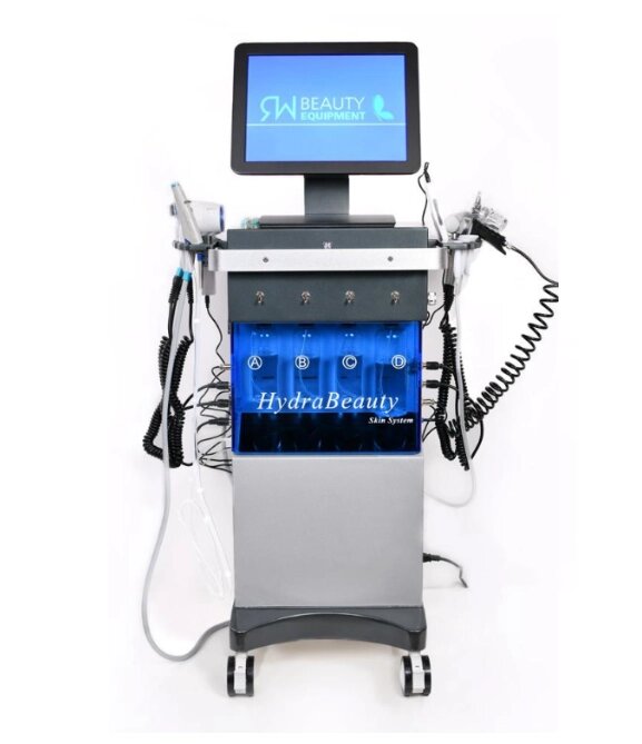 Аппарат HydraFacial для вакуумного гидропилинга лица и очищение кожи Hydra Beauty 12 в 1 NEW от компании APPARATUS - фото 1