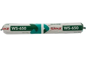 Герметик силиконовый SANZ WS-650 прозрачный, 590мл.