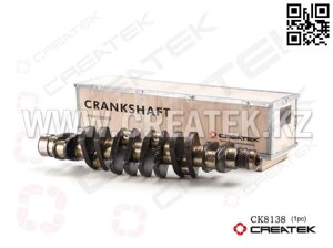 Коленвал в сборе с резьбой wd615 SHACMAN HOWO