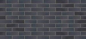 Плитка клинкерная TERRAMATIC MOON BLACK AB DK, 7403/2, 240мм*71мм*14мм, черная, луна.