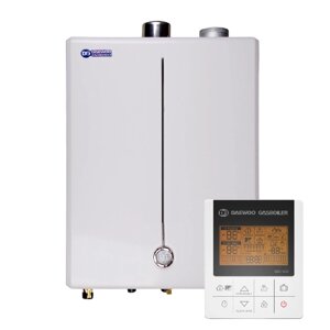 Котел газовый настенный Корея DAEWOO DGB-400 открыт. Сист. 46 кВт с выносным пультом (без дымохода) (280-460м2)