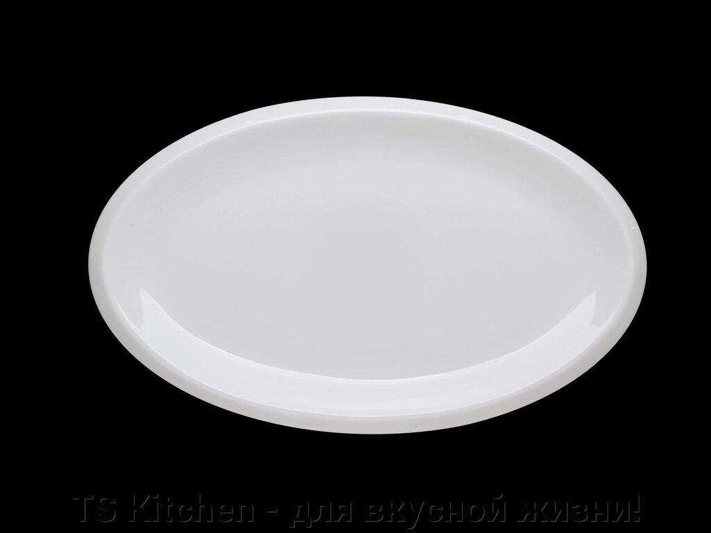 Блюдо Овальное 25 см Royal White TU0216-2 / TUDOR от компании TS Kitchen - для вкусной жизни! - фото 1