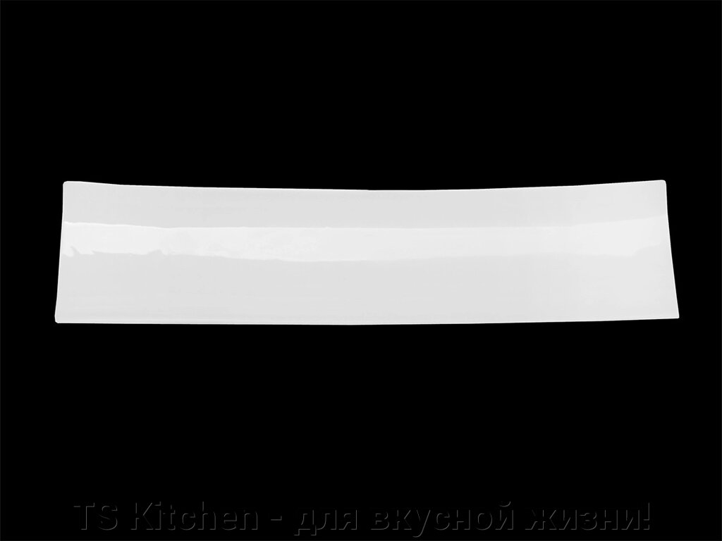 Блюдо прямоугольное 33х9 см Royal White TU1078-1 / TUDOR от компании TS Kitchen - для вкусной жизни! - фото 1