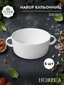 Бульонница 300 мл с ручками HORECA TU2545 (набор 6шт) TUDOR