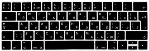 Накладка для клавиатуры Vipe VPKCMBPRO1315BLK (для Apple MacBook Pro 13", Pro 15", черный)