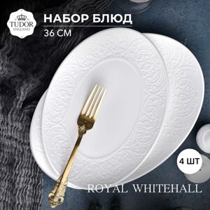 Блюдо Овальное 36 см Royal Whitehall TU3159 (набор 4 шт) / TUDOR в Алматы от компании TS Kitchen - для вкусной жизни!