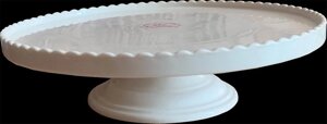 Подставка для торта 25 см Royal White TU3488-1/TUDOR в Алматы от компании TS Kitchen - для вкусной жизни!