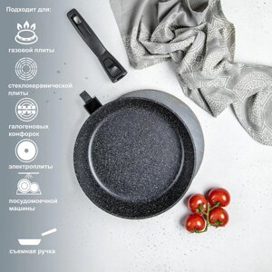 Сковорода FREYA с покрытием, 24 см IHFR24RH/Inhouse в Алматы от компании TS Kitchen - для вкусной жизни!