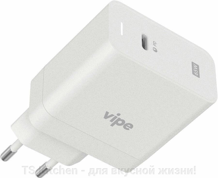 Сетевое зарядное устройство 65W, PD, белый VPTST65WWHI/Vipe от компании TS Kitchen - для вкусной жизни! - фото 1