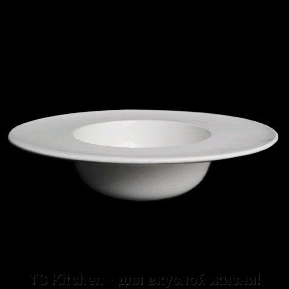 Тарелка глубокая 22,5 см  Royal White TU2239 / TUDOR от компании TS Kitchen - для вкусной жизни! - фото 1