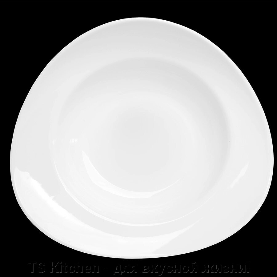 Тарелка глубокая 22 см  Royal White TU2255 / TUDOR от компании TS Kitchen - для вкусной жизни! - фото 1