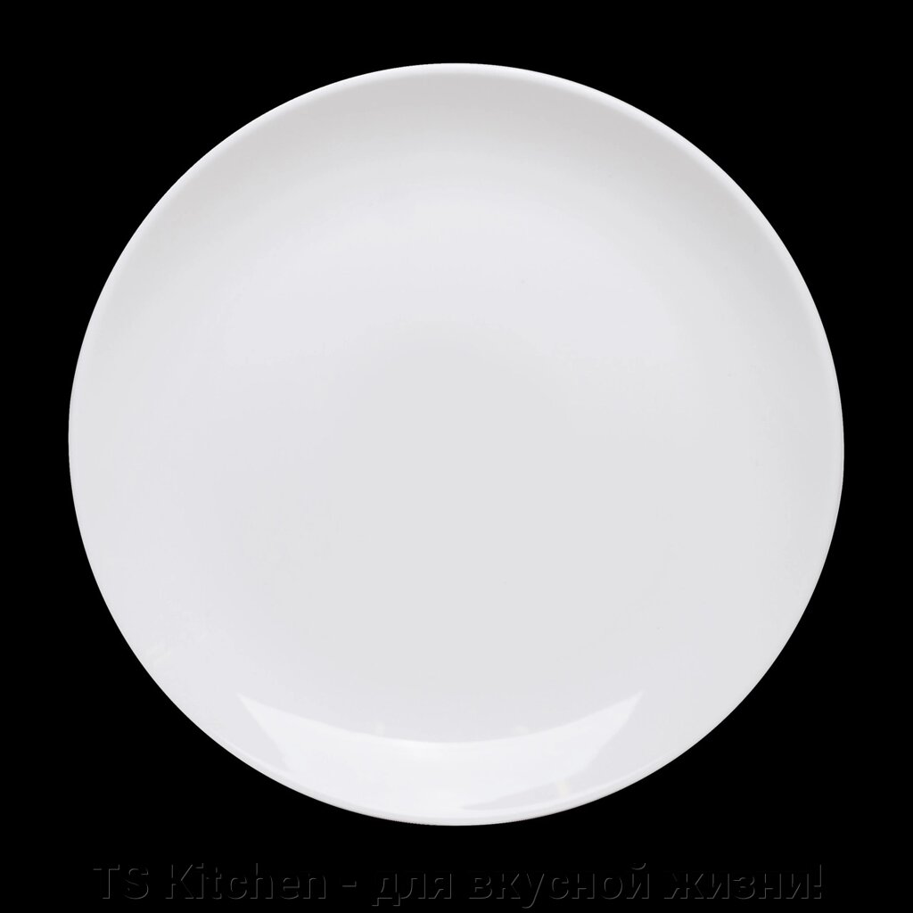 Тарелка глубокая 23 см  Royal White TU2205-1 / TUDOR от компании TS Kitchen - для вкусной жизни! - фото 1