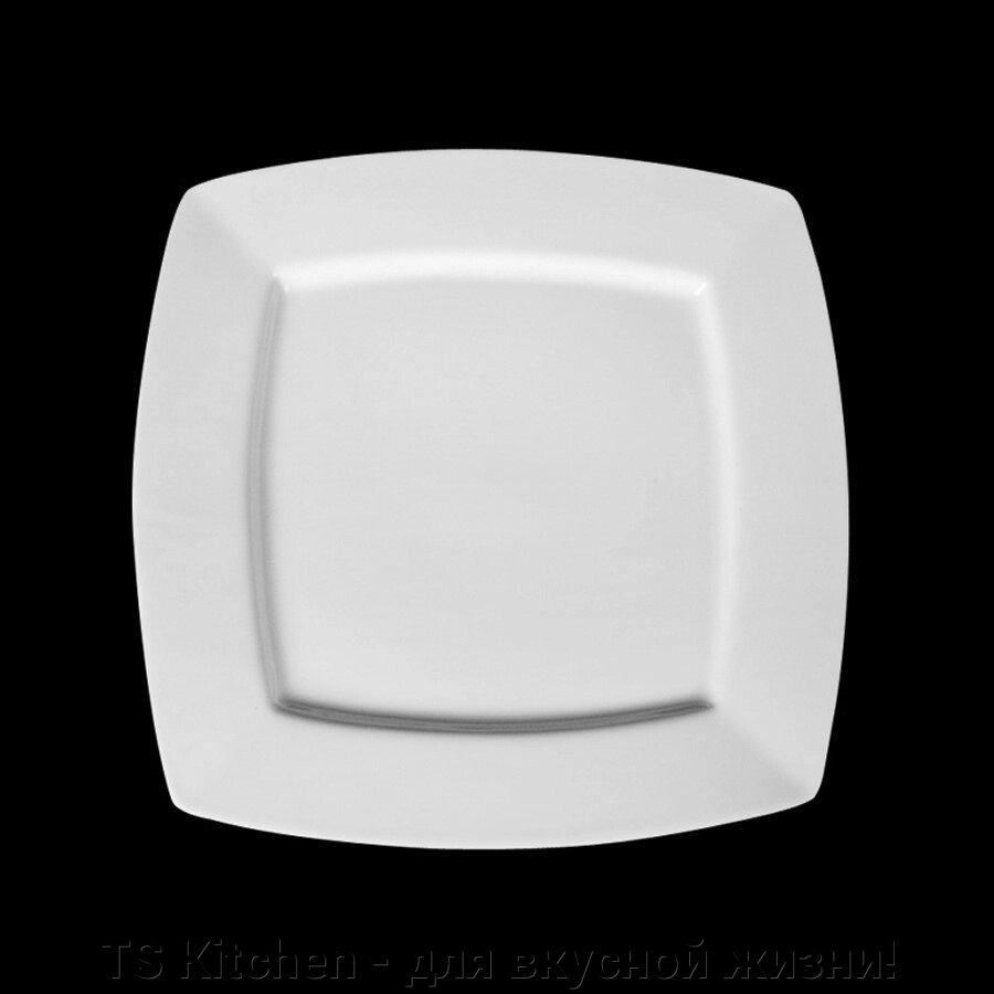 Тарелка квадратная десертная 18 см HORECA TU0110-2 / TUDOR от компании TS Kitchen - для вкусной жизни! - фото 1