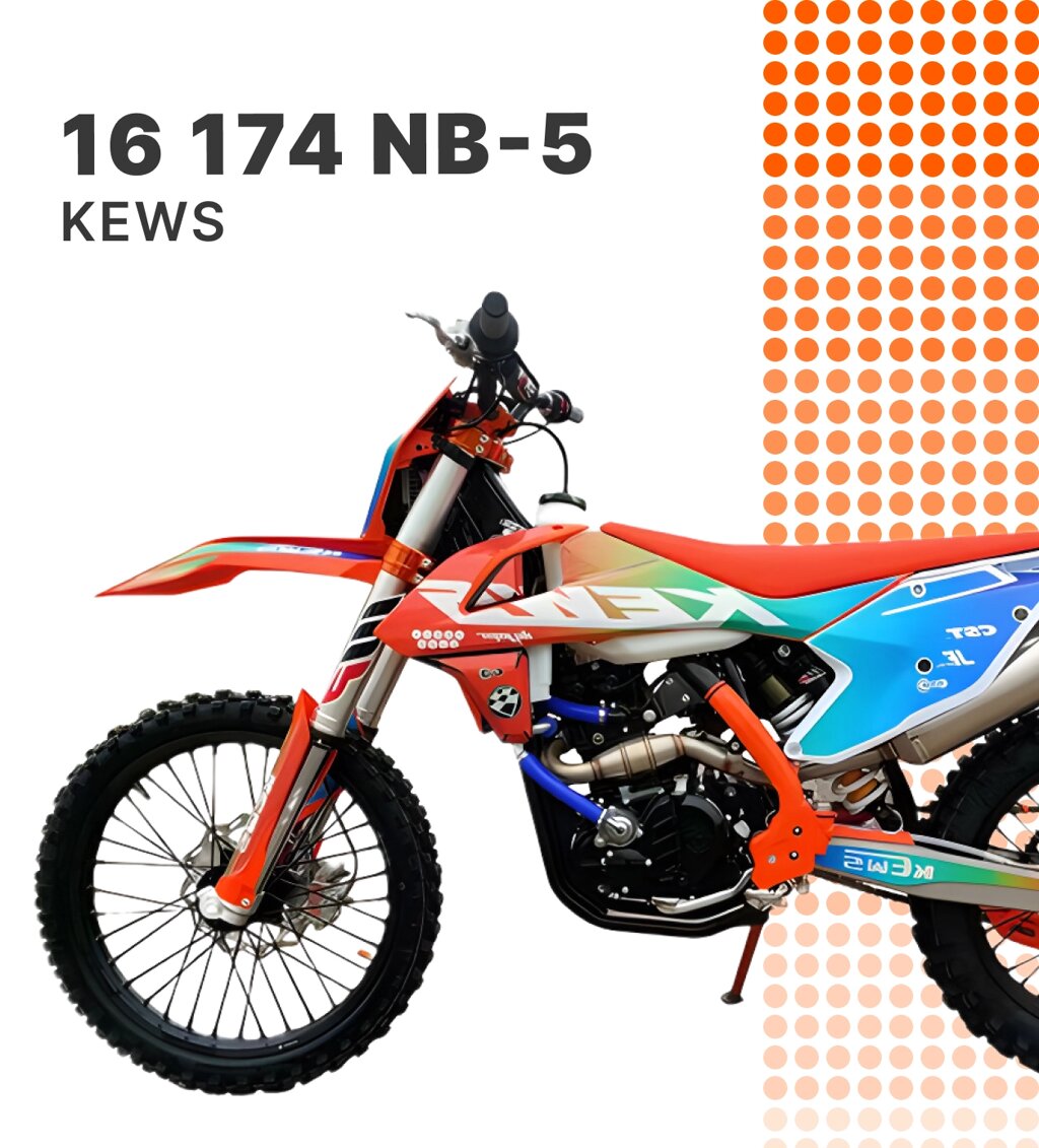 МОТОЦИКЛ KEWS 16 174 NB-5 ENDURO (БЕЗ ПТС) от компании Wild Riders - фото 1