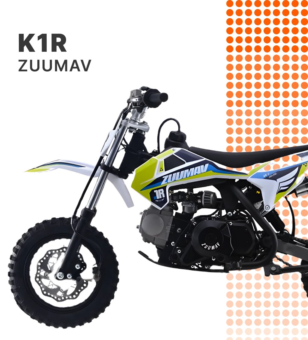 МОТОЦИКЛ ZUUMAV K1R ENDURO (БЕЗ ПТС) от компании Wild Riders - фото 1