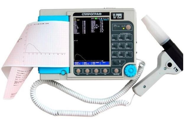 Спирограф СМП-21/01-"Р-Д" со встроенным термопринтером от компании TOO AB medical devices - фото 1