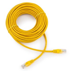 Патч-корд UTP Cablexpert, кат. 5e, 10м, жёлтый