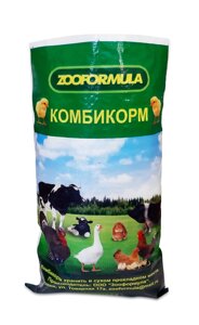 Мешки для комбикормов с флексопечатью