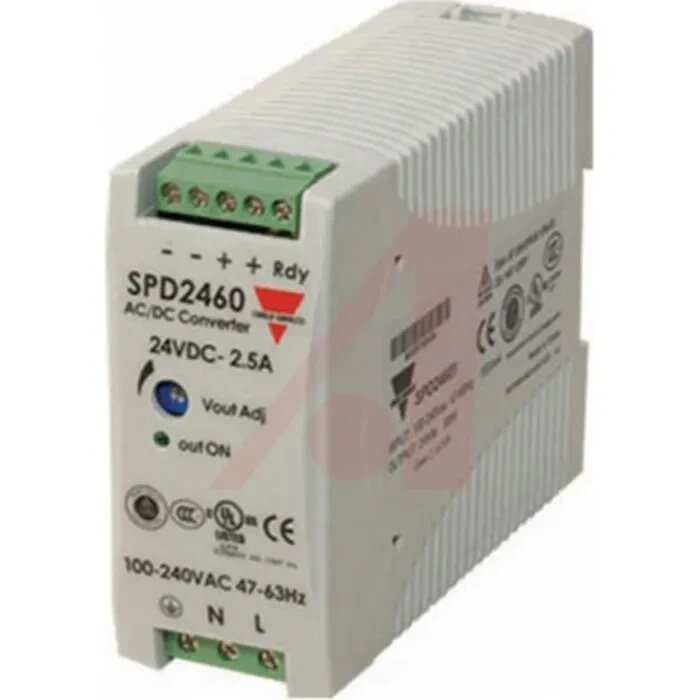 Carlo Gavazzi SPD12601 Источник питания для монтажа на DIN-рейку от компании ТОО "МИЛЛ-АГРО КАЗАХСТАН" - фото 1