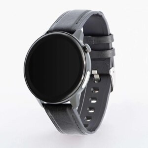 Профессиональные часы здоровья с автоматическим измерением давления Health Watch Pro №80 (чёрный силикон)