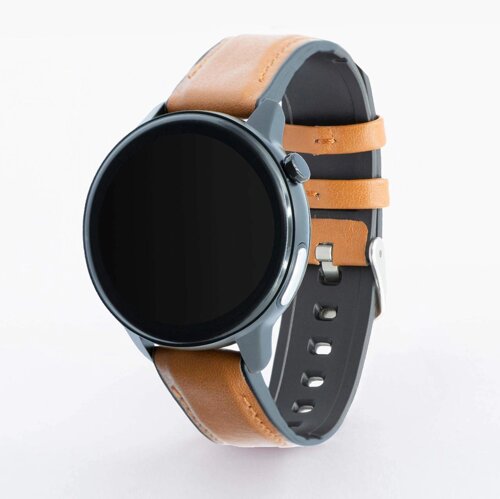 Профессиональные часы здоровья с автоматическим измерением давления Health Watch Pro №80 (коричневый силикон)