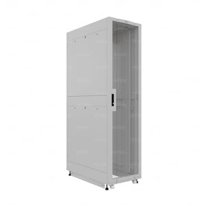 19" Напольный серверный шкаф NTSS ПРОЦОД PC 47U 600х1070 мм, передняя дверь перфорация, задняя дверь распашная двойная