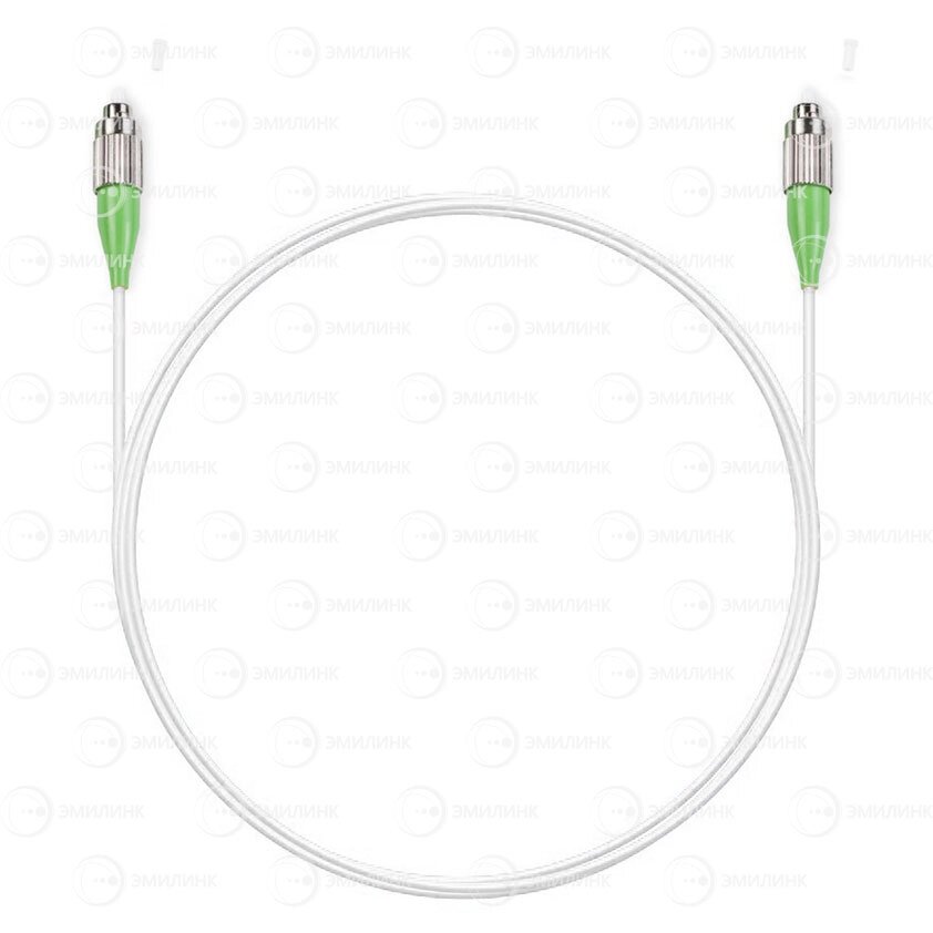 Армированный шнур оптический spc FC/APC-FC/APC 9/125 3.0мм 2м LSZH (патч-корд) от компании ТОО Alfaopt KZ - фото 1