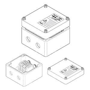 Cоединительная коробка (4xM25) JB-EX-28