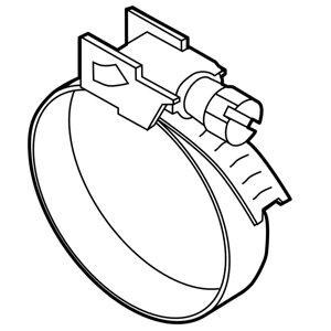 Хомут для крепления кронштейнов к трубе PSE-047