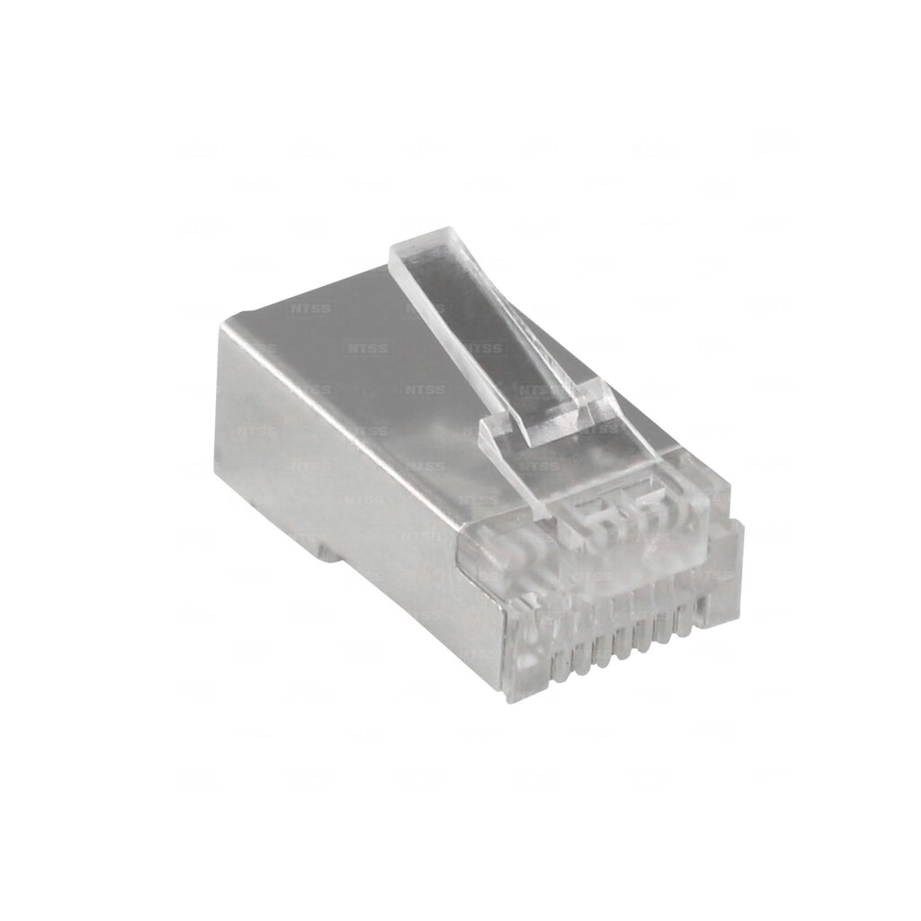 Коннектор компьютерный NTSS PREMIUM RJ45 FTP CAT5e 8Р8С от компании ТОО Alfaopt KZ - фото 1