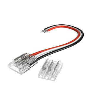 Коннекторы прокалывающие Geniled3pin с проводом для гибкого соединения или подключения ленты MIX 8мм (2шт)